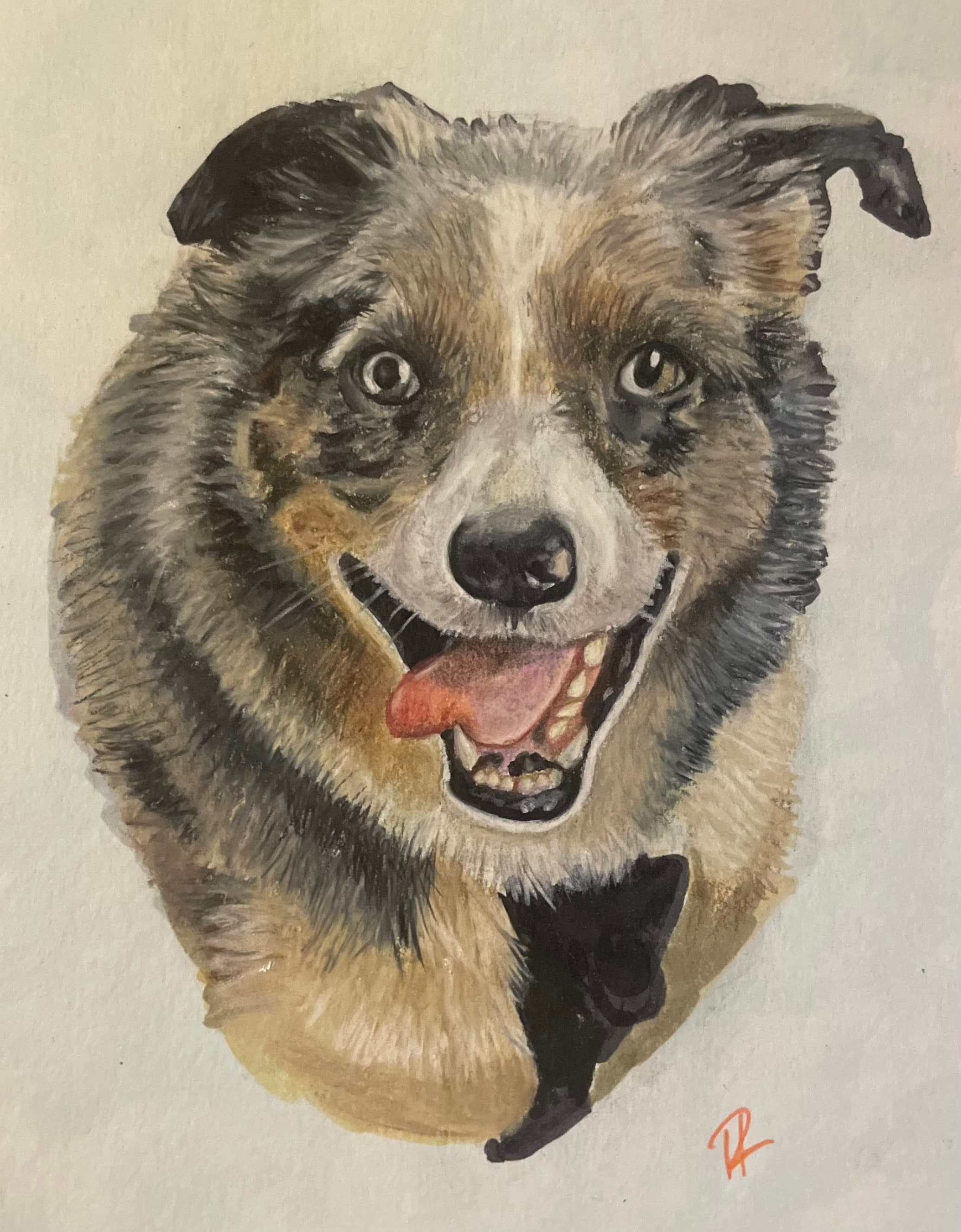 Cache — Colored Pencil by Hannah Remboldt