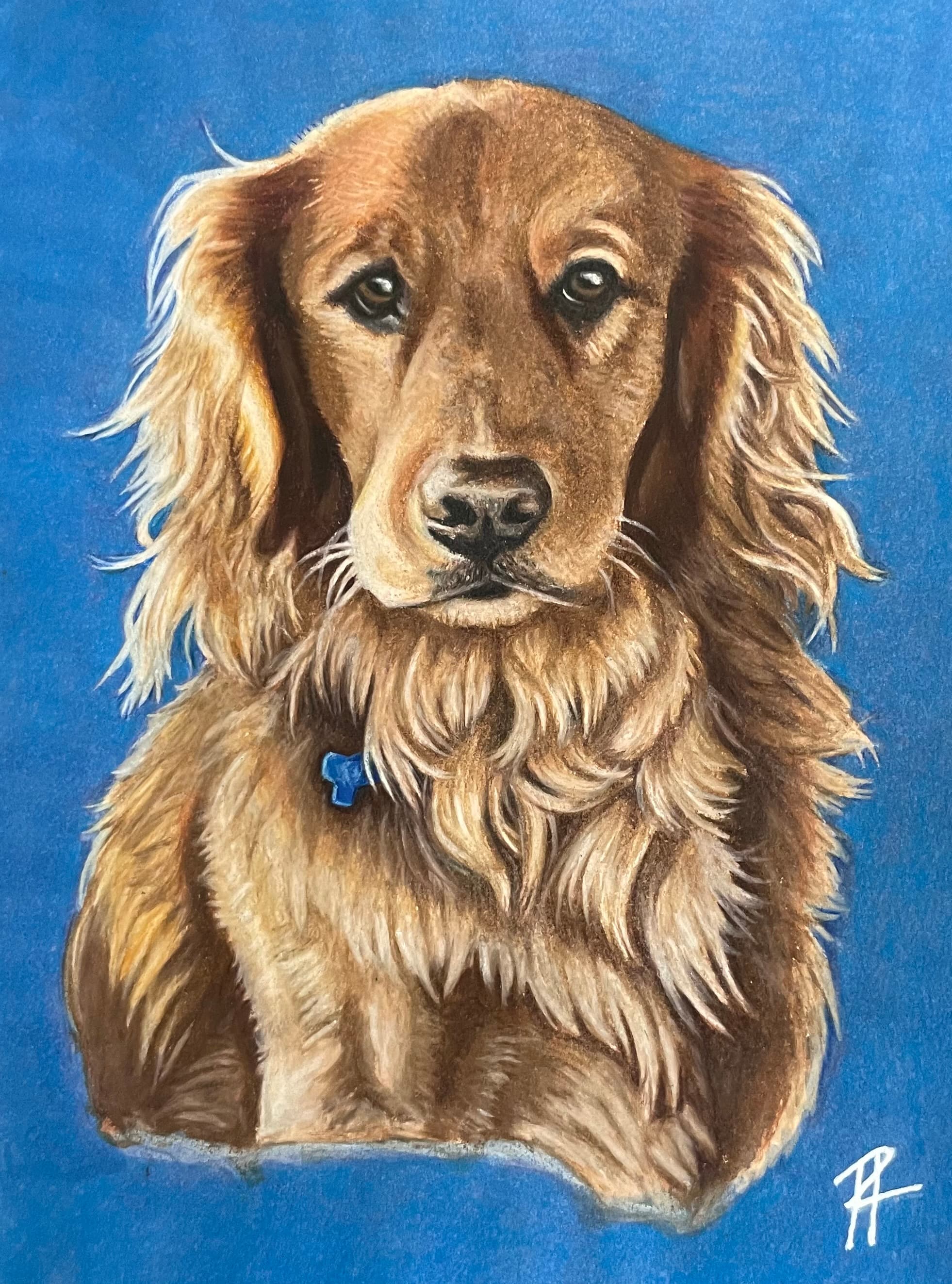 Farmer — Colored Pencil by Hannah Remboldt